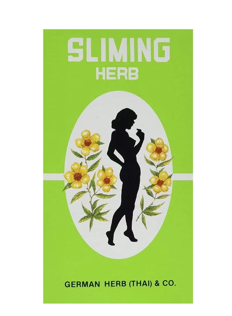 German Slimming Tea - Weight Loss & Fat Burning - Slim Fit Fast Detox Diet, 50 Bags